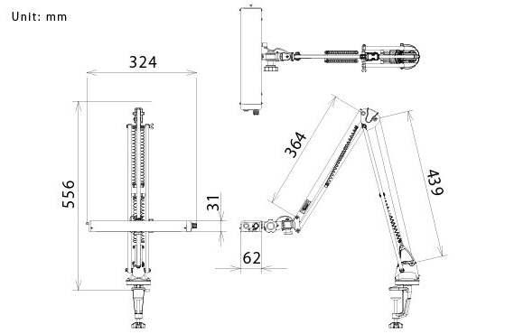 ML230F LED inspection and operating light